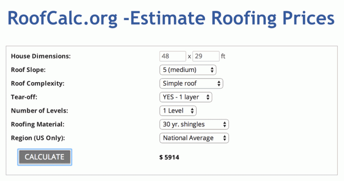 Cost roofing metal