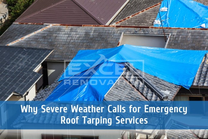 Why Severe Weather Calls For Emergency Roof Tarping Services | Excel ...