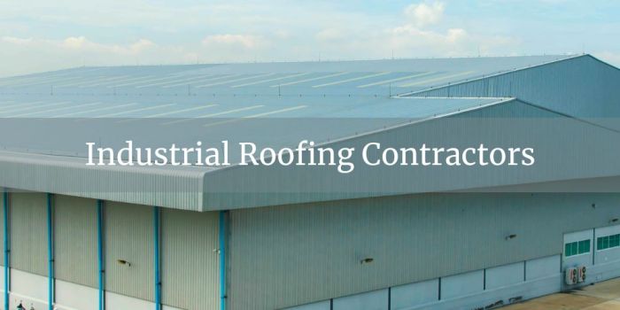 Industrial roofing services uk