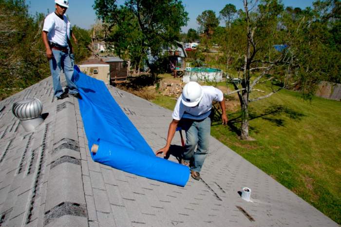 24 Hour Emergency Roof Tarping/Covering and Temporary Repair
